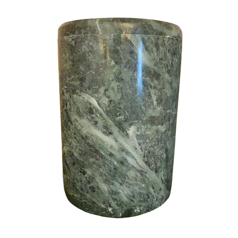 Урна для праха животного цилиндр Змеевик